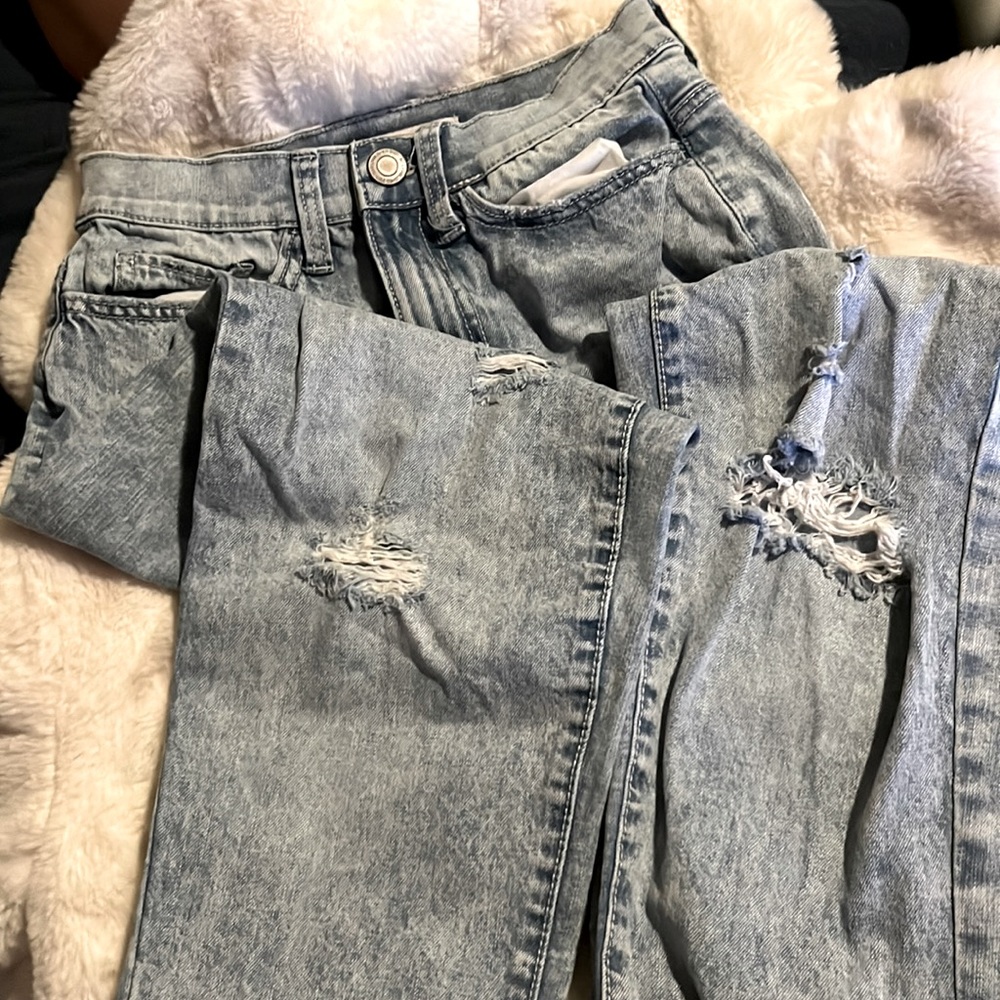 High rise curvy mom jeans